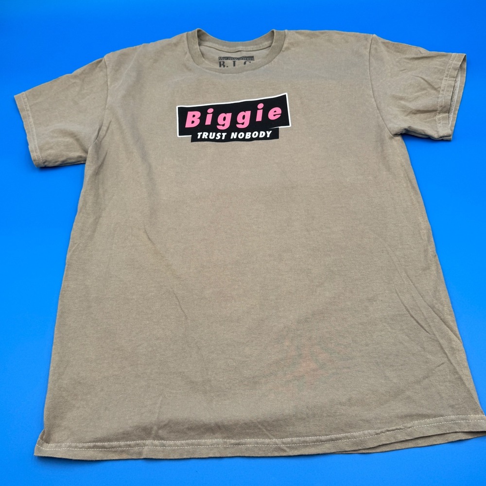 The Notorious B.I.G. Trust Nobody T Shirt Mens Size MD Graphic Tee
